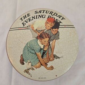 Norman Rockwell Marbles Champion, 1939 Collector Tin In perfect condition